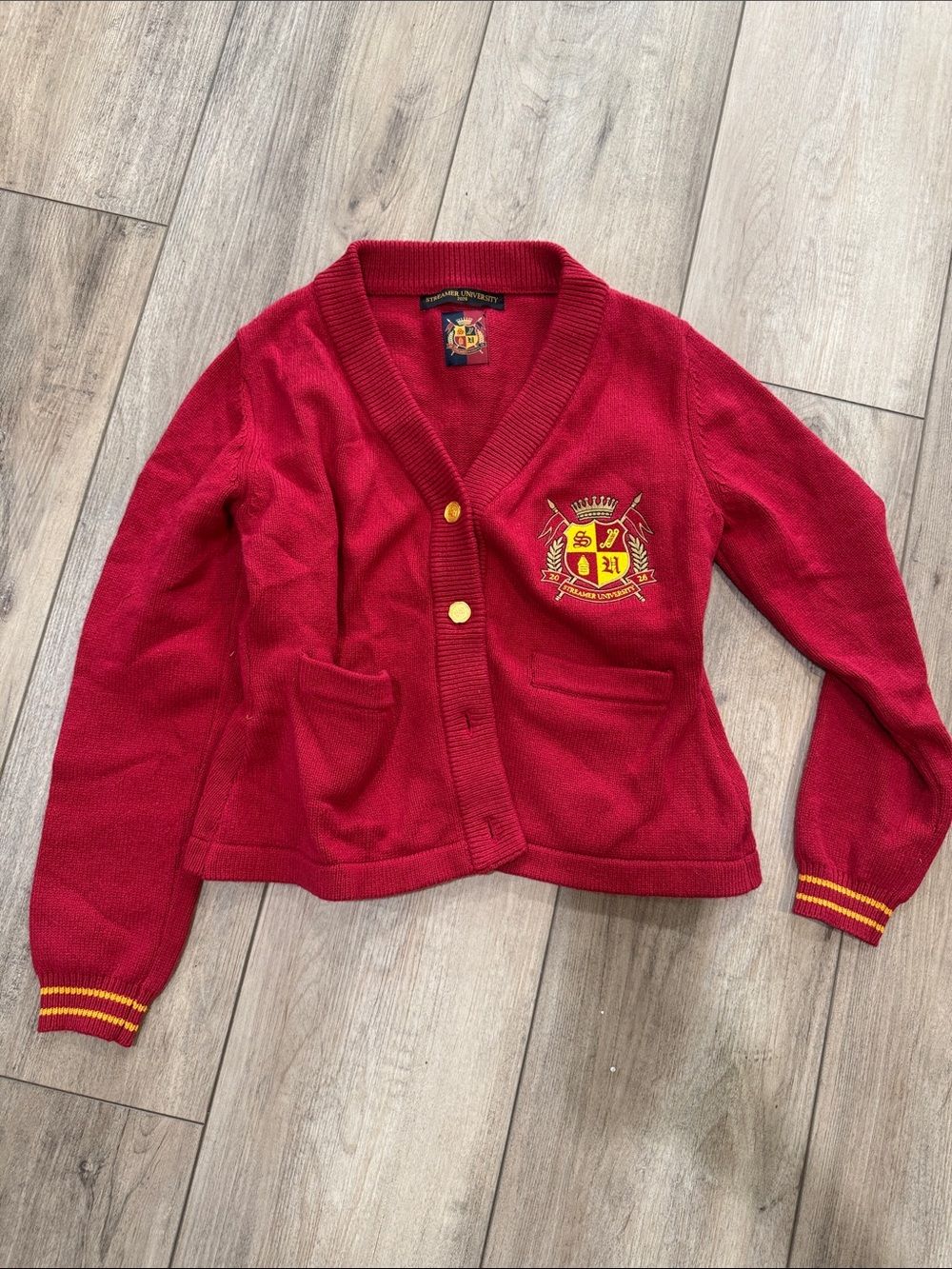 Streamer university sweater